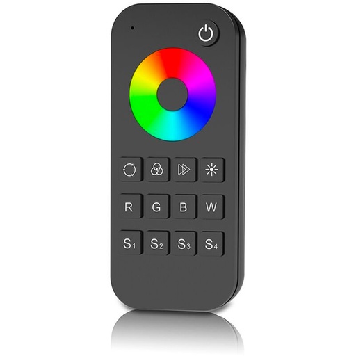 [ECLTEL02550] Télécommande RGB/RGBW 1Zone RF RT4-2.4G 122*53*18mm 30m