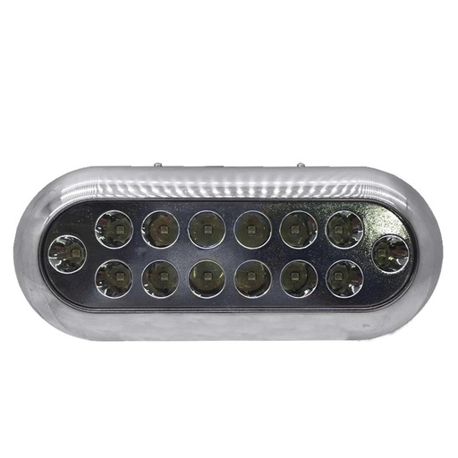 [BATLED71174] Lumière sous marine LED Bleu 24W SS316 SF40418-2