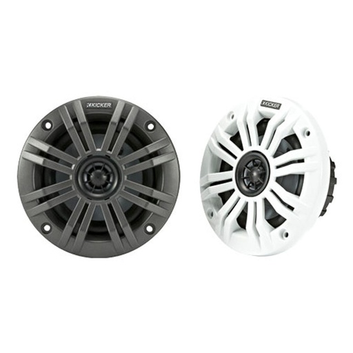 [BATAUD85089] Haut-parleurs marine KM 150W 100mm 4ohms Kicker E94*46mm KI-45KM44