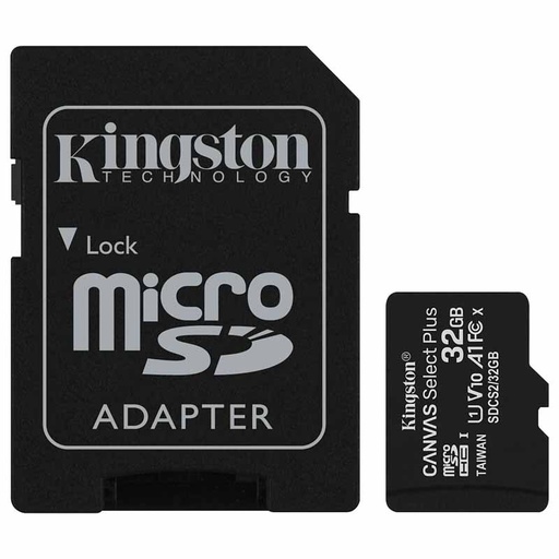 [VIDACC98680] Carte mémoire Micro SD Kingston 32Go
