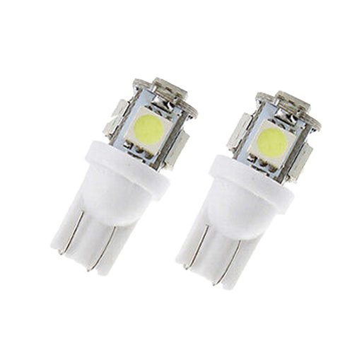 Ampoules LED T10 5SMD5050 Blanc 6000K DC12V (copie)