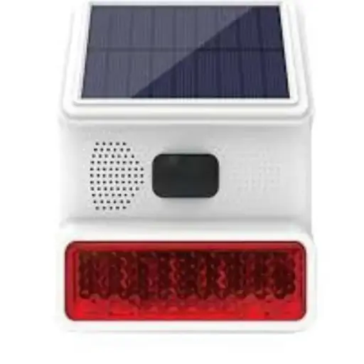 [ALARMSIRE30058] Sirène Solaire wifi flasher led batterie APP IP66 PST-OFS06U