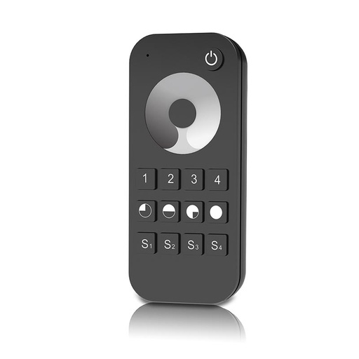 [ECLTEL10463] Télécommande RGB/RGBW 4Zone RF RT9-2,4G 122*53*18mm 30m (copie)
