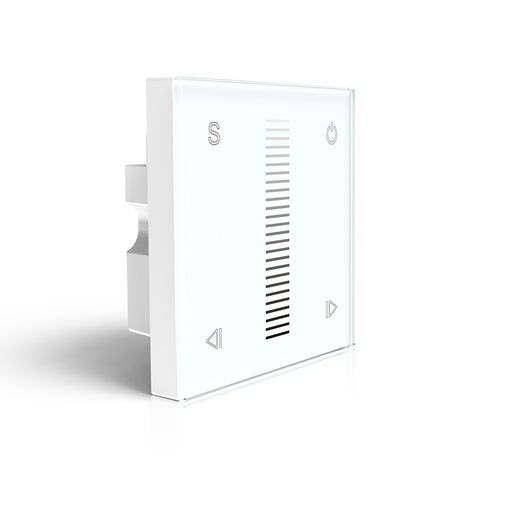 [MATINT10517] Interrupteur tactile variateur Blanc S1-T IP20 1,2A 86*86*37mm AC100-240V
