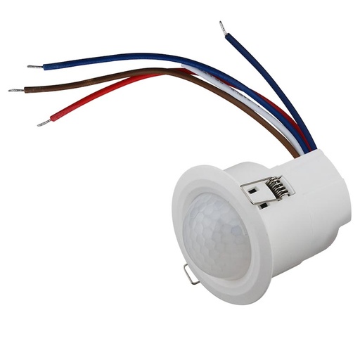 [MATDET10548] Détecteur présence plafond allumage automatique durée réglable 800W IP44 53*65mm E41*65mm AC110-240V 50-60Hz (copie)