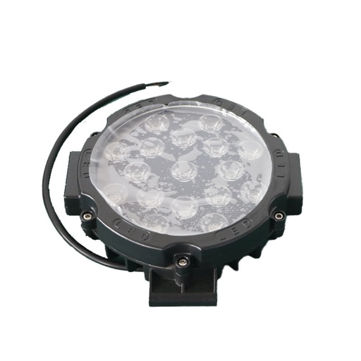 [AUTFEU55686] Feux de travail 51W Rond IP67 Blanc 6000K 160*160*65mm DC9-32V LB2008