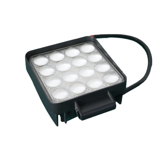 [AUTFEU55693] Feux de travail 48W Carré IP67 Blanc 6000K 110*110*52mm DC9-32V LB2016-2