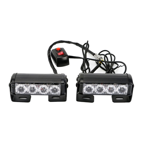 [AUTGYR55716] Flasher 12W 1200Lm 10modes 6000K DC9-32V LB1082-1A-12W (copie)