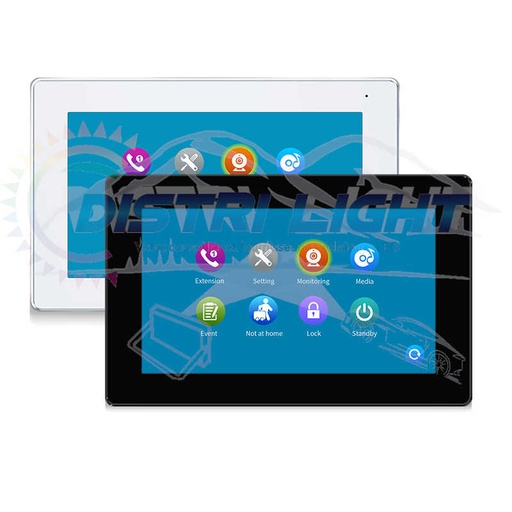 Écran 7" Tactile 4fils Tuya APP DL-86721TM