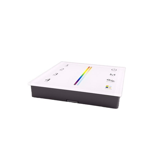 [ECLTEL12108] Télécommande murale RGB/CCT 4Zone T25 86*86*13,5mm 30m (copie)