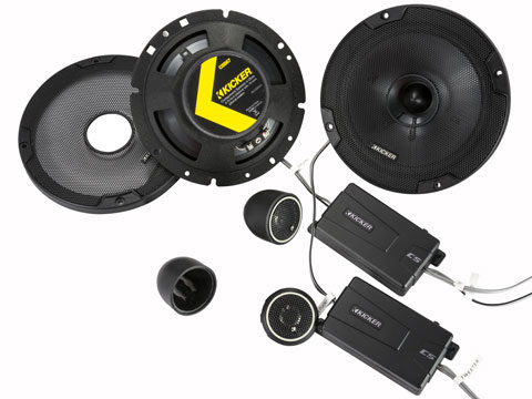 [AUTAUD88417] Haut-Parleurs éclatés CS 300W 165mm 4ohms Kicker E140*47mm KI-46CSS674