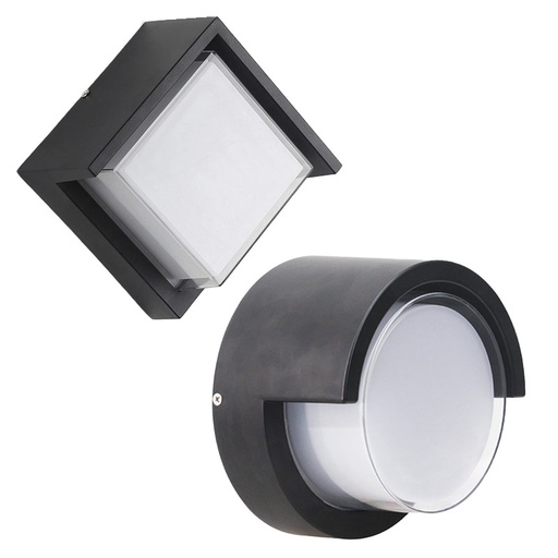 Applique DILIMINO A46 12W IP65 205*125*48MM 80Lm/W AC85-265V (copie) (copie)
