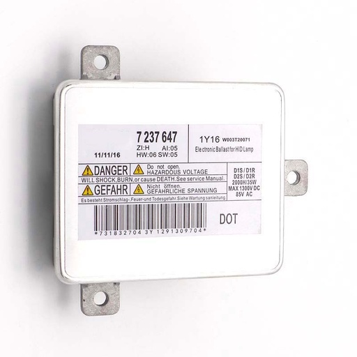 [AUTXEN55990] Ballasts d'origine Mitsubishi D1/D2 N°W003T20071, 7237647 BMW DC12V