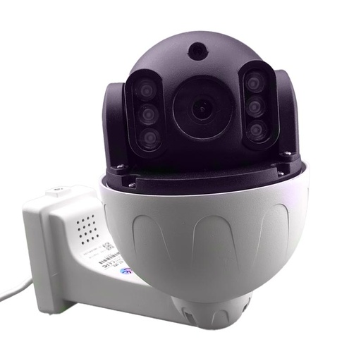 [VIDCAM16724] Caméra Wifi PTZ 1080P 2.0MP 3.6mm Sony PAL IR 10mètres APP Blanc IP66 SD/AUDIO DC12V 2A PST-T38U (copie)