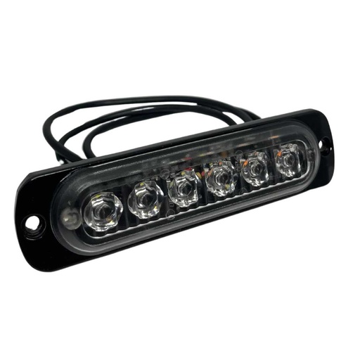 Flasher 12W 1200Lm 10 modes Orange DC9-32V LB1082-1A-12W (copie)
