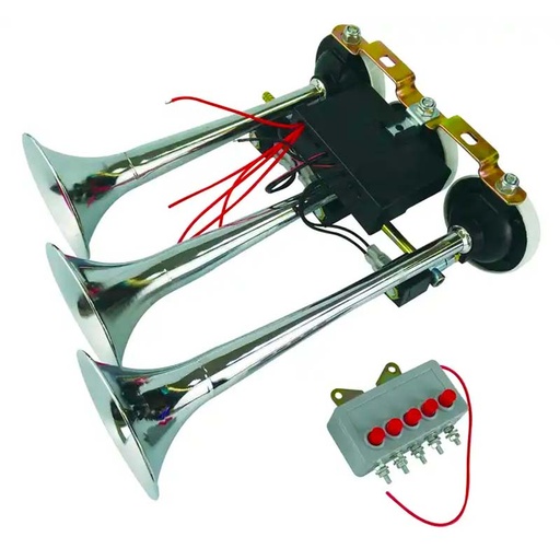 [AUTKLA58632] Klaxon à Air DC12-24V JGT-307 (copie) (copie)