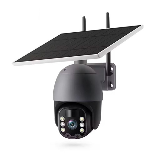 [VIDCAM21674] Caméra WIFI Solaire PTZ 2,5" 3.0MP Tuya DL-SQ-WF-3MP