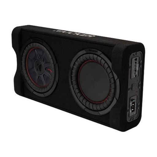 [AUTAUD92100] Caisson préamplifier 400W RMS 250mm Kicker KI-51PTRTP10